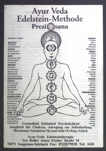 Ayur veda edelstein methode - veda, edelstein-methode