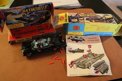 Corgi toys 267 - corgi, batmobile