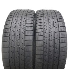 2 x CONTINENTAL 235/50 R18 97H CrossContact Winter Winterreifen 2012 6-6,5mm