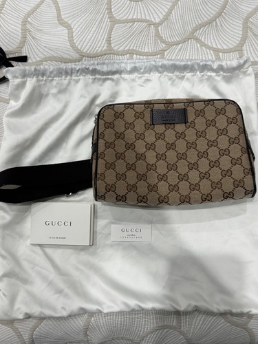 Gucci gürteltasche canvas - gürteltasche, gg