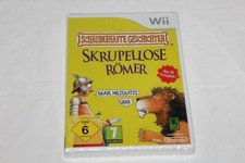 NINTENDO WII SPIEL "SCHAUDERHAFTE GESCHICHTEN SKRUPELLOSE RÖMER" OVP+ANL. NEU