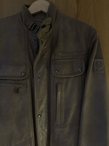 Belstaff lederjacke männer - lederjacke,