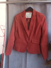 leichter Manguun Feincordblazer Gr. 40 rostbraun *TOP*