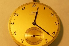 Taschenuhrwerk Tissot Das Werk läuft