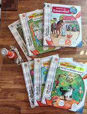 Tiptoi Stift + 7 Bücher Set