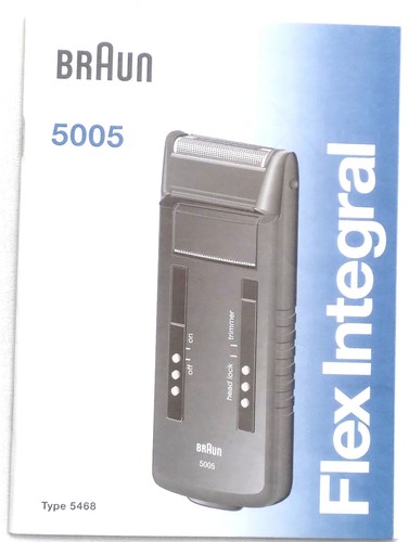 Bedienungsanleitung braun 5005 - bedienungsanleitung,