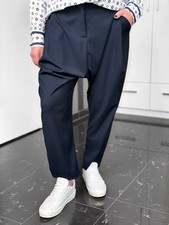 Lässige Baggyhose mit tiefem