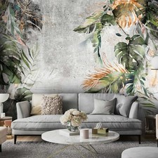 Fototapete Blätter grün