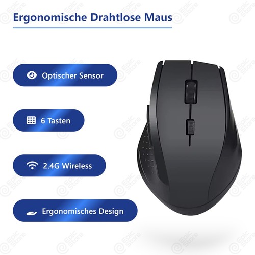 Ergonomische drahtlose mause - ergonomische,
