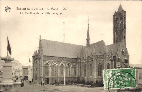 Cpa exposition universelle - exposition,