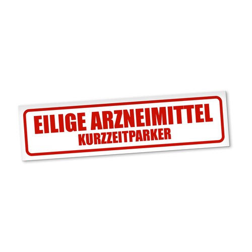 Kurzzeitparker magnetschild - kurzzeitparker,