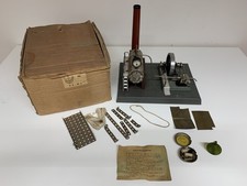 Rarität Egon Henrich DA-MA antike Dampfmaschine HGL Wilesco 1946 Originalkarton