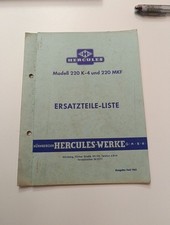 Original Ersatzteile Liste