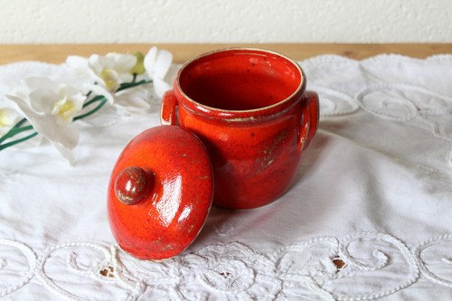 Kleiner vorratstopf rot - vorratstopf,
