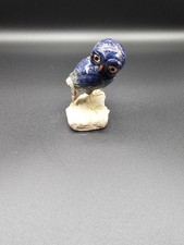 Edelstein Vogel aus Peru Vogelgröße 8x3cm Sockel 5x4cm