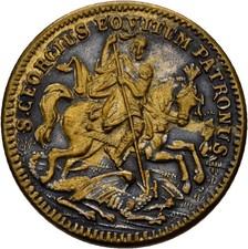 Rechenpfennig Jeton Bronze 20