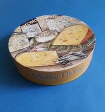 4 Käseteller Käseplatte Set  Italien Brescia Porcelain Cheese Plates  OVP 20cm