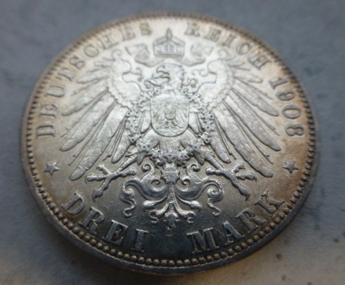 Drei mark deutsches - 3,