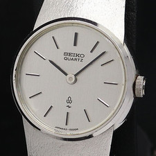 Seiko 43-0040 Quarzuhr Silber