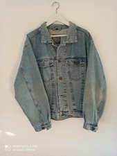 Vintage Bronco Jeansjacke NFL Gr. M Route 66 Herren Bomber Jacke 90er Selten