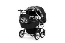 ZWILLINGSWAGEN + 2 x AUTOSITZE ISOFIX + ADAPTER 3 in 1  KINDERWAGEN  68 FARBEN