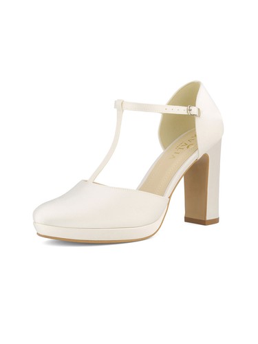 Brautschuhe aus satin - satin, schuhe