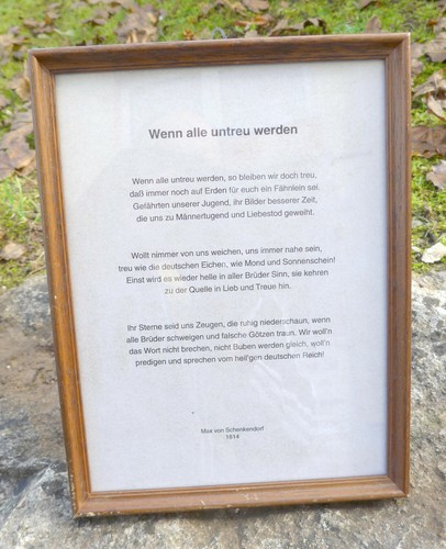 Bild moderner druck treuelied - druck,