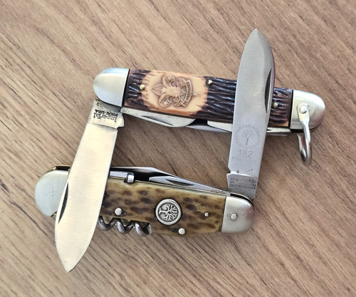 Vintage klappmesser - 2x,