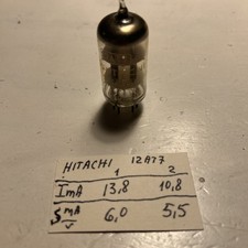 1x ECC81 12AT7 Hitachi Japan /