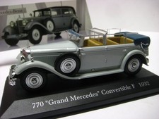 1:43 Mercedes 770 Cabriolet F - W07 - 1932  '07' Sammlung .DeAgostini