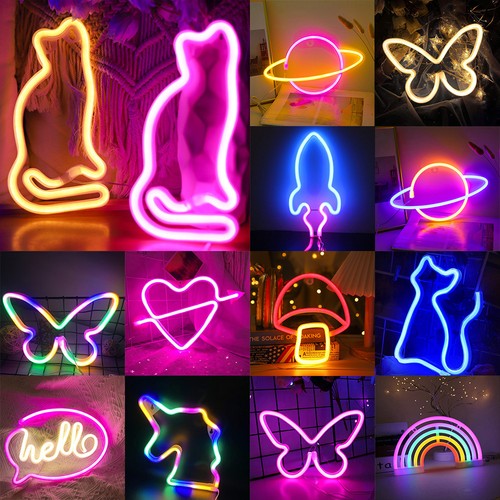 Neon led schild - led, usb