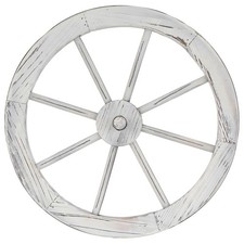 Holzrad whitewash wagenrad - holzrad,