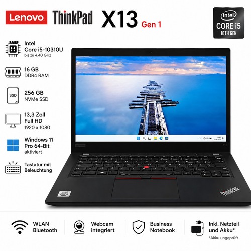 Lenovo thinkpad x13 - thinkpad, 1