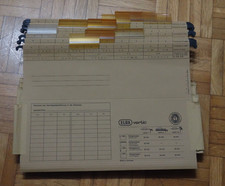 10  Hängeregister Hängetaschen mit Reiter, sehr gut erhalten, Elba Vertic