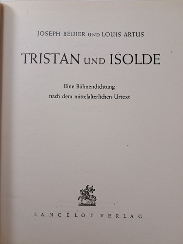 Tristan und isolde - tristan,
