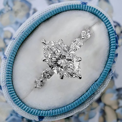 Designer diamant ring - diamant,