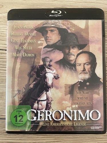 Geronimo blu ray western - geronimo, blu-ray