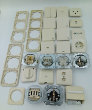 GIRA altes Flächenprogramm cremeweiß 68mm *NEU gebraucht* einzeln wählbar # 36 #