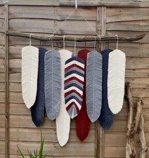 Makramee Federn Wandbehang