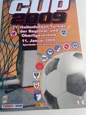 Fußballprogramm, 31. Hallenturnier, Berlin 2009, Union Berlin, Hertha BSC, TeBe