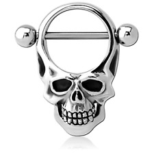 Piercing Nipple Shield Totenkopf Skull Intimpiercing Brustpiercing Intimschmuck
