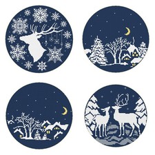 Stickvorlagenset  " Winter "