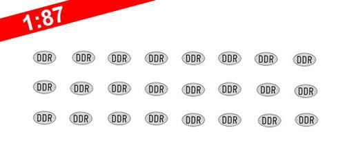 Ddr länderkennzeichen - ddr,