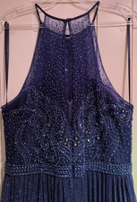 Herrmann abendkleid dunkelblau - herrmann,