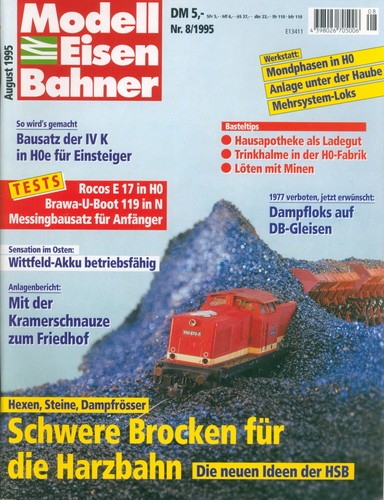 Modelleisenbahner 1995 - 👍modelleisenbahner, 8/1995