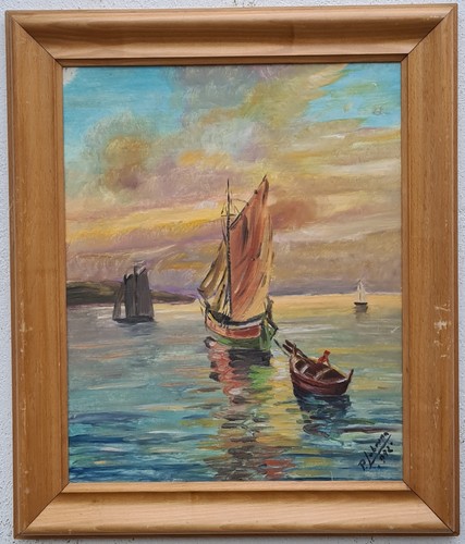 796 ölgemälde kunstwerk - Ölgemälde,