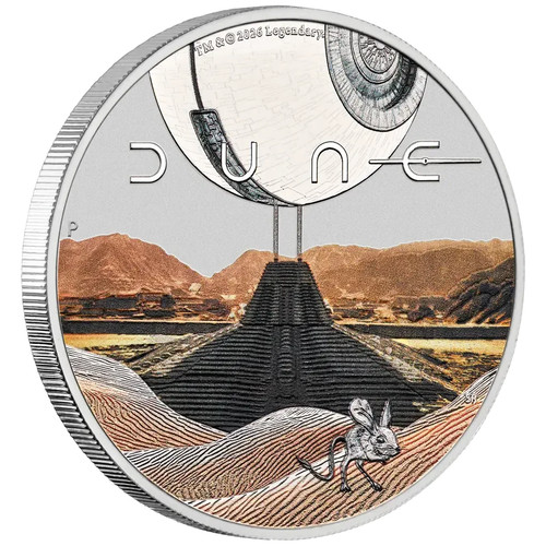 Silbermünze dune 2026 - dune™,