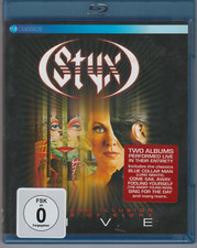 Styx  -  The Grand Illusion / Pieces of Eight  Live  -  Blu-ray