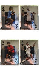 ? Roger Federer Tennis Cards 2011 Royal Flush Ace Authentic RARE