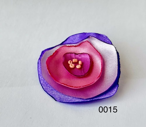 Handgemachte stoffblume - handgemachte,